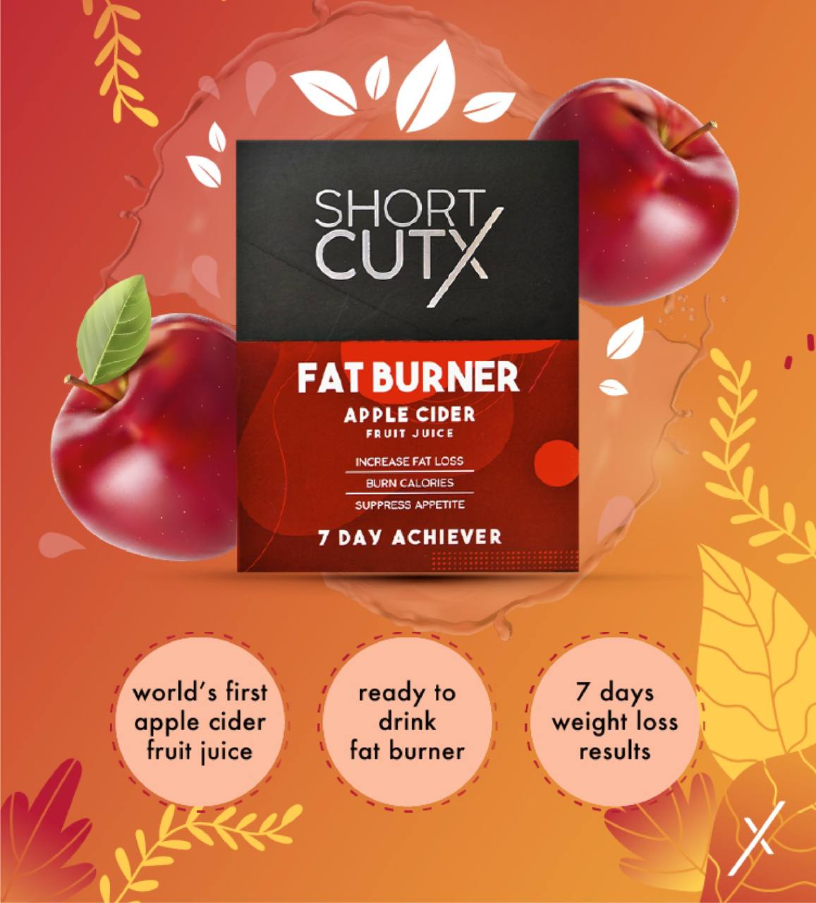 SHORTCUTX - Apple Cider Juice