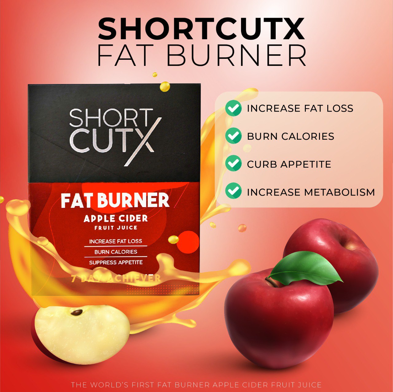 SHORTCUTX - Apple Cider Juice