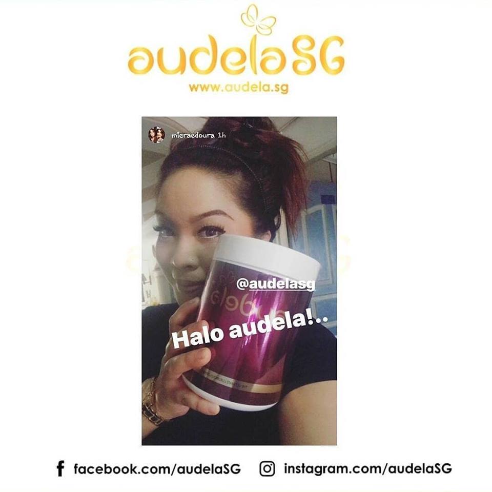 Our dearest customer selfie with AUDELA! :)