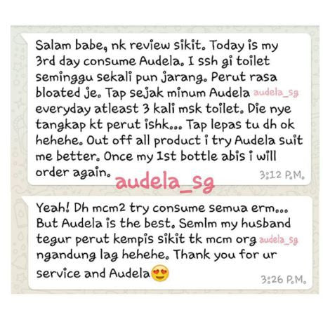 Audela suit me better