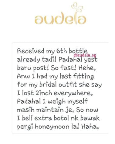 Received my sixth bottle padahal yest baru post
