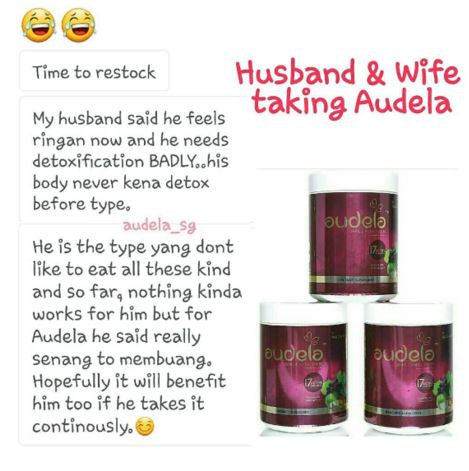 He feels ringan now after taking audela