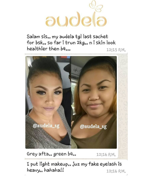 Skin look healthier than before