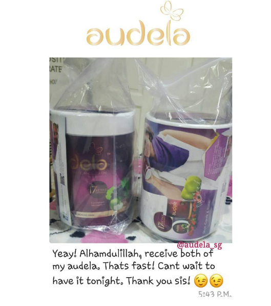Received both my audela