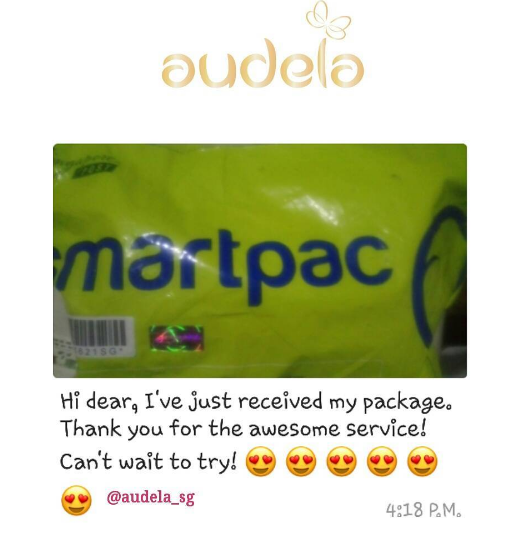 Thank you for the awesome service audelasg