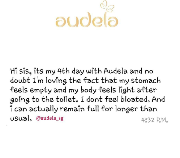I dont feel bloated on my fourth day