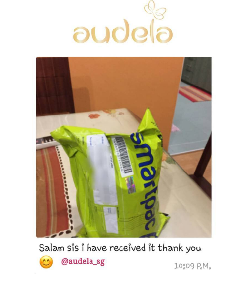 Salam sis I have received it