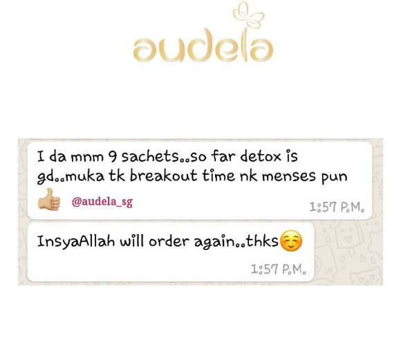 No more breakout during menses