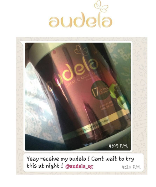 Yey receive my audela