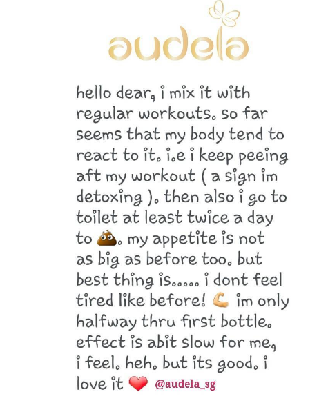 I dont feel tired like before