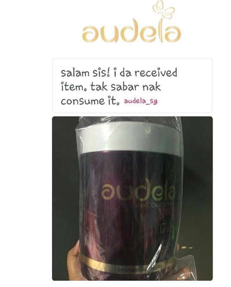 Tak sabar nak consume