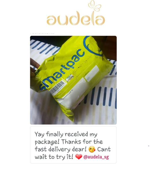 Thanks for the fast delivery dear