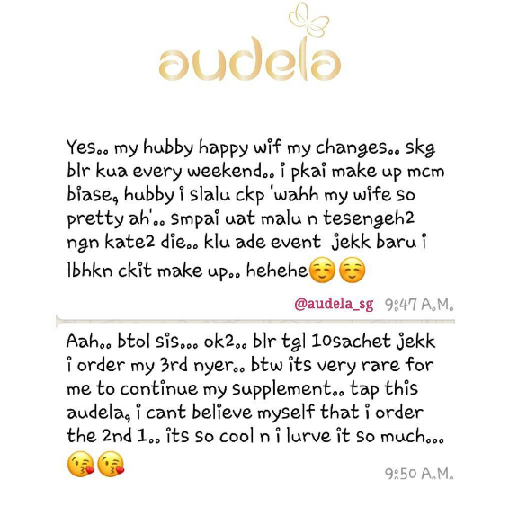 My hubby happy with my changes