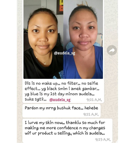 Making me more confidence with audela