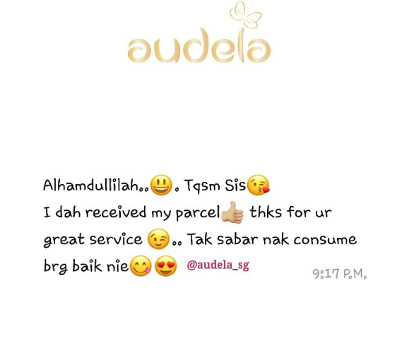 Tak sabar nak consume barang baik ni