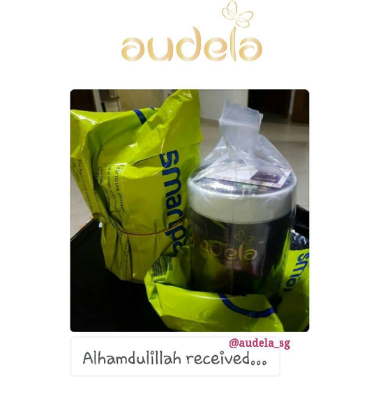 Alhamdulillah received