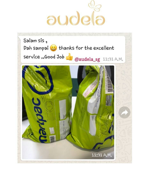 Thanks for the excellent service good job