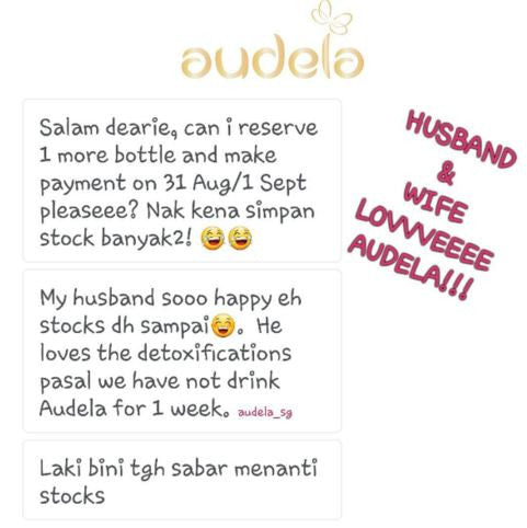 My husband so happy stocks da sampai