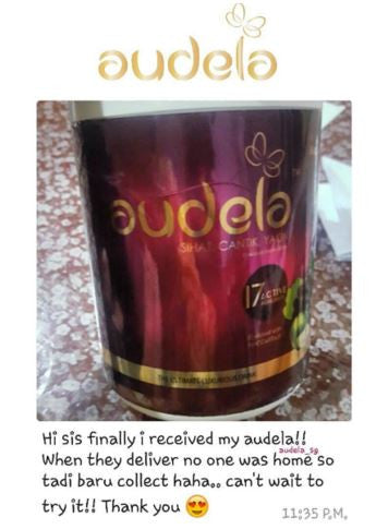 Finally I received my audela