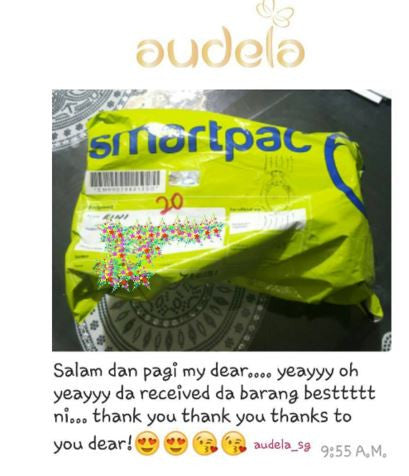 Da received da barang best ni