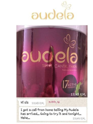 Got a call from home telling my audela has arrived