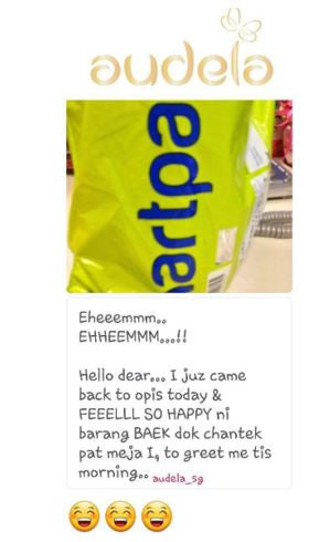So happy ni barang baek dok chantek pat meja