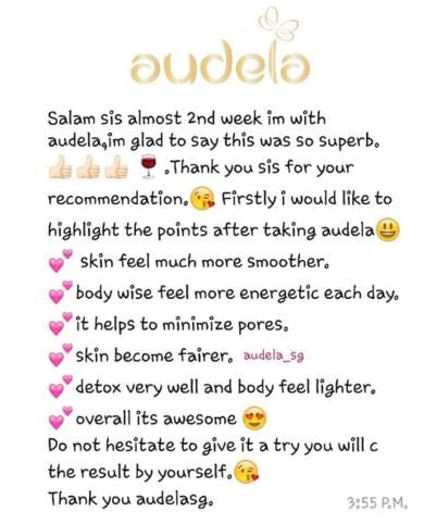 Skin feel more smoother. Body more energetic