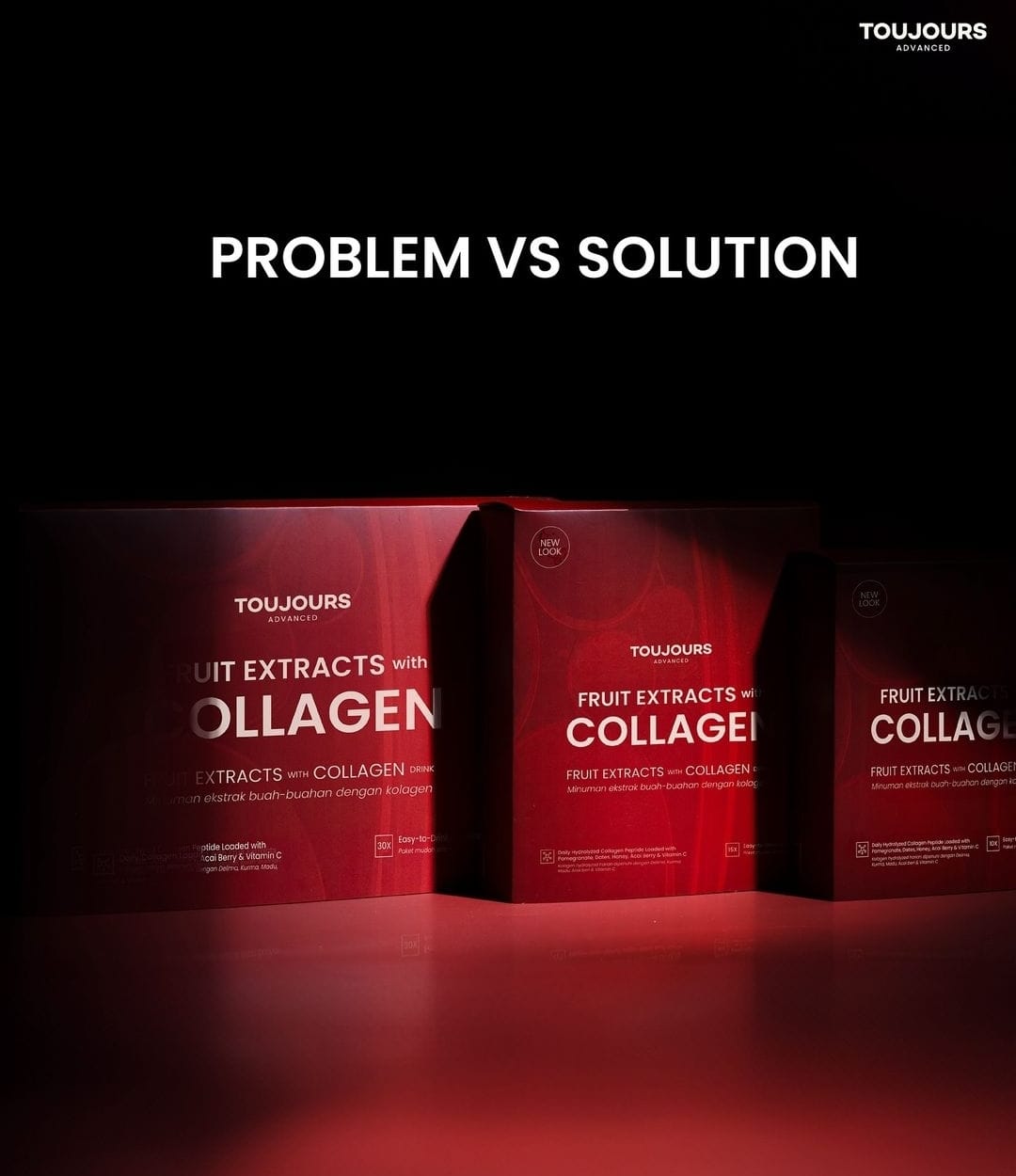 Toujours Advanced Fruit Extracts with Collagen Drink